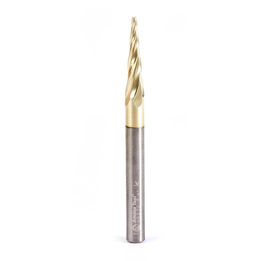 Amana Tool - 46572 - 1/16 CARVING 3D TAPERD ENDMILL