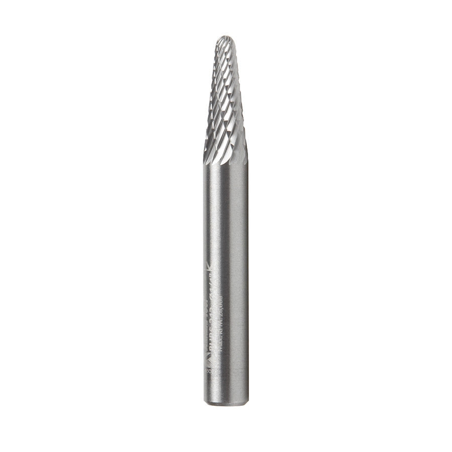 Amana Tool - BURS-212 - SL-1DC 1/4x5/8x1/4 RADIUS CONE
