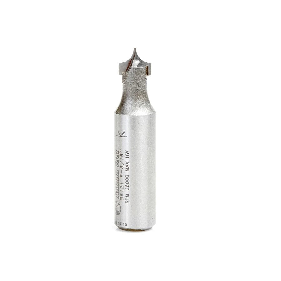 Amana Tool - 56121 - POINT/ROUNDOVER 3/16"Rx1/2"SHK
