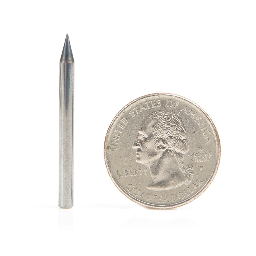 Amana Tool - 51719 - .010"D 4FL SQUARE MINI AlTiN