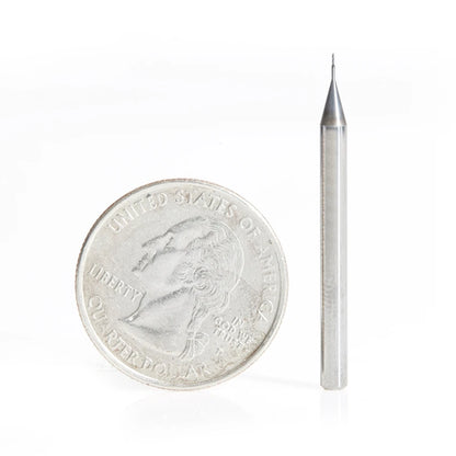 Amana Tool - 51720 - .015"D 4FL SQUARE MINI AlTiN