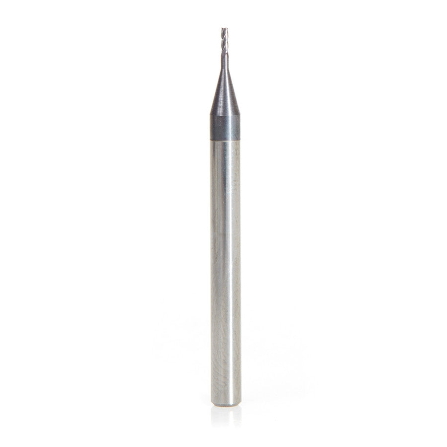 Amana Tool - 51723 - .030"D 4FL SQUARE MINI AlTiN