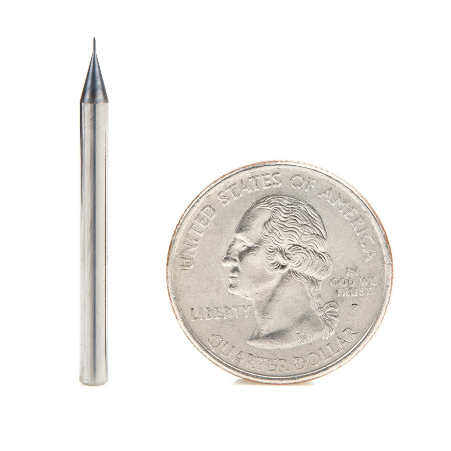 Amana Tool - 51750 - .010"D 4FL BALL MINIMILL AlTiN