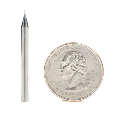 Amana Tool - 51750 - .010"D 4FL BALL MINIMILL AlTiN