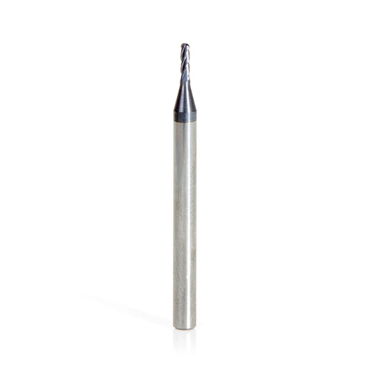 Amana Tool - 51758 - .050"D 4FL BALL MINIMILL AlTiN