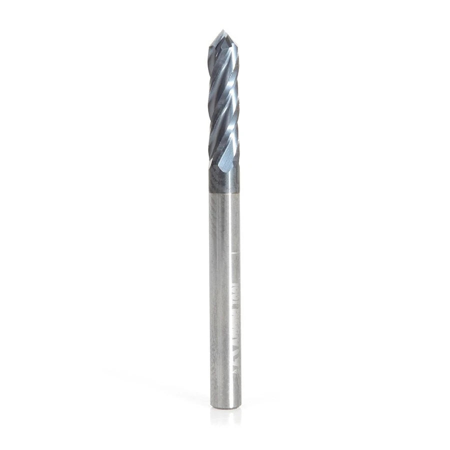 Amana Tool - 51690 - 1/8"D 4FL 90D DRILL MILL AlTiN