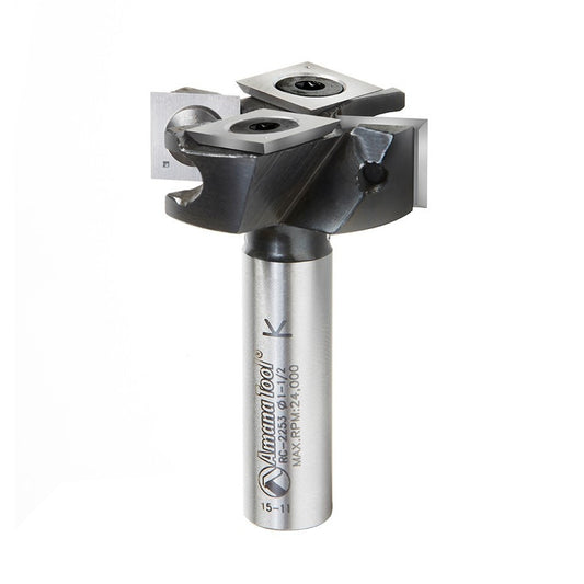 Amana Tool - RC-2253 - SPOILBOARD 2+2 1-1/2"D 12mmSHK