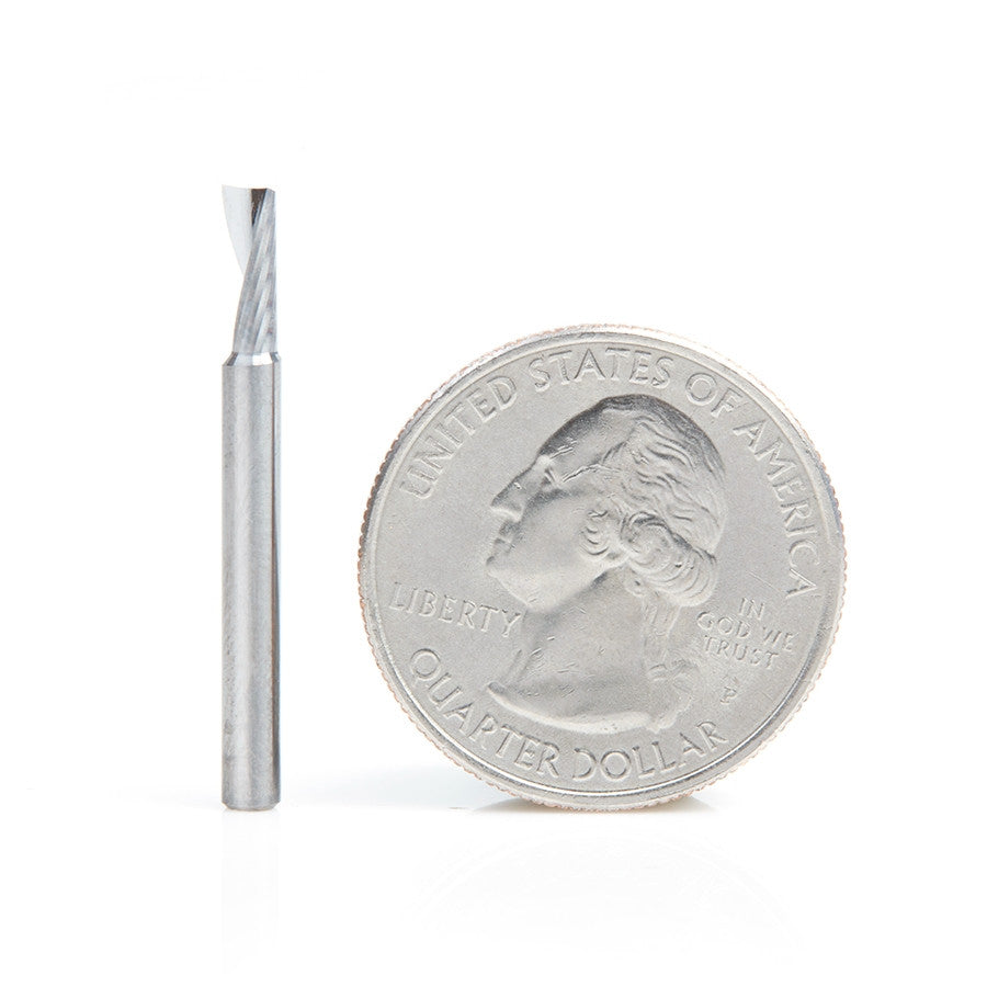 Amana Tool - 51371 - 3mmx3mm SHK SPIRAL O ALUMINUN
