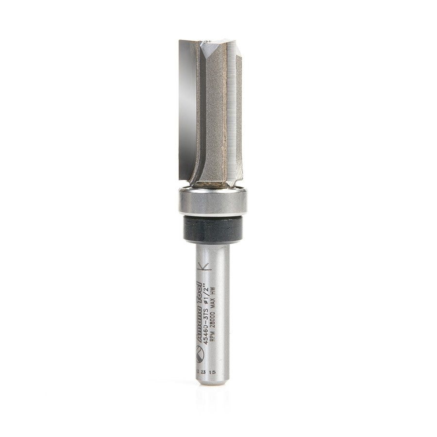Amana Tool - 45460-3TS - PLUNGE 1/2 DIA UPPER BB 1/4SHK