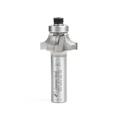 Amana Tool - 49541 - 4FL CORNER ROUND 1/4"R 1/2"SHK
