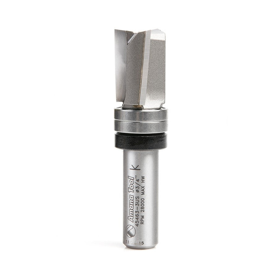 Amana Tool - 45463-3US - PLUNGE 3/4 DIA UPPER BB 1/2SHK