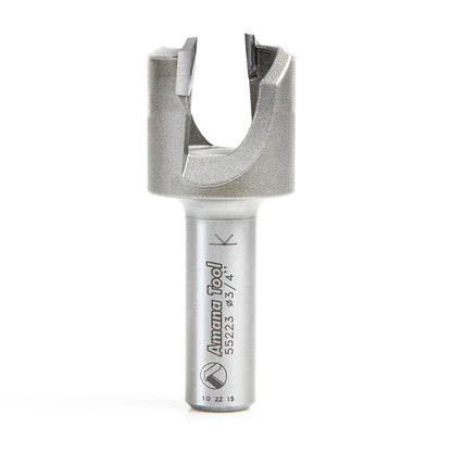 Amana Tool - 55223 - PLUG CUTTER 3/4 DIA. 1/2 SHANK