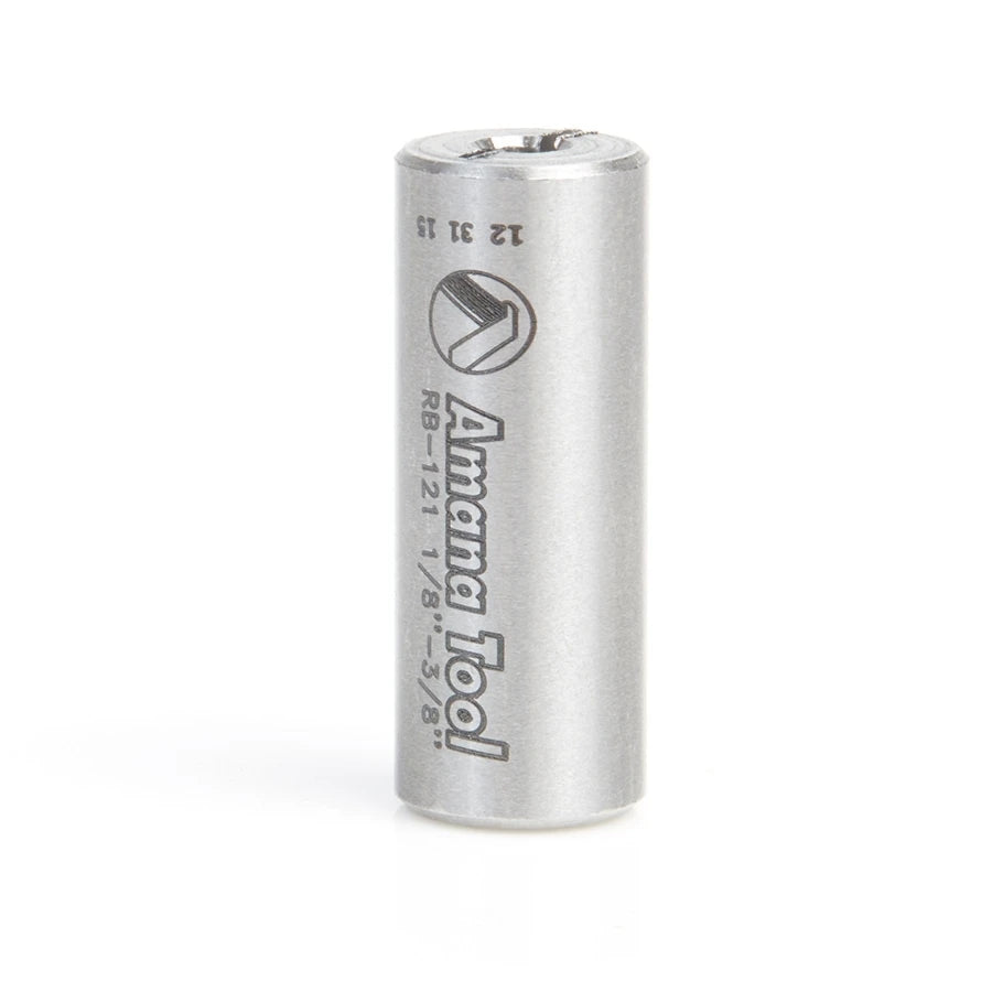 Amana Tool - RB-121 - REDUCTION BUSHING 3/8" TO 1/8"
