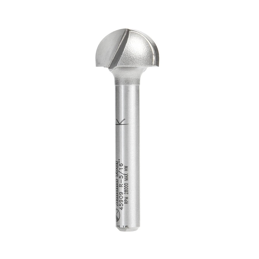Amana Tool - 45909 - CORE BOX 5/16 RADIUS 1/4 SHANK