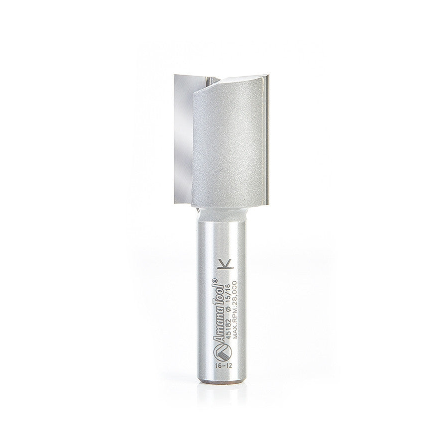 Amana Tool - 45182 - 2 FL 15/16" DIA x 1/2" SHANK