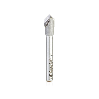 Amana Tool - 45701 - 90D V GROOVE 3/8 DIA. 1/4SHANK