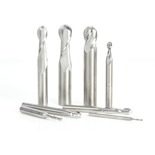 Amana Tool - AMS-180 - 8PC BALL NOSE COLLECTION SET