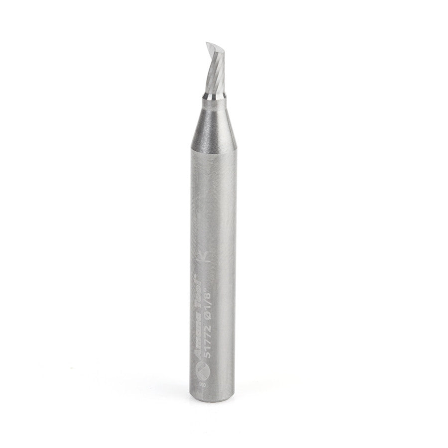 Amana Tool - 51772 - 1/8"Dx1/4"SHK DOWN-CUT ALUMIN.