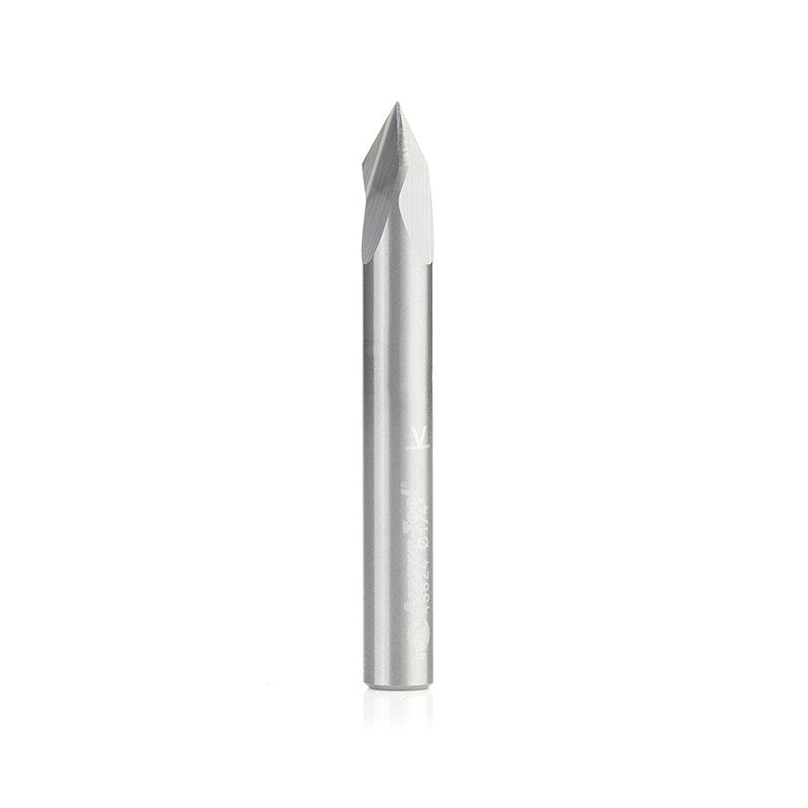 Amana Tool - 45624 - 60D V GROOVE 3FL 1/4"Dx1/4"SHK
