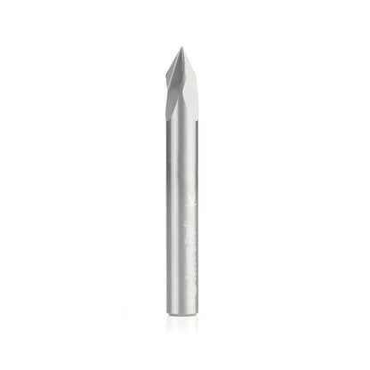 Amana Tool - 45624 - 60D V GROOVE 3FL 1/4"Dx1/4"SHK