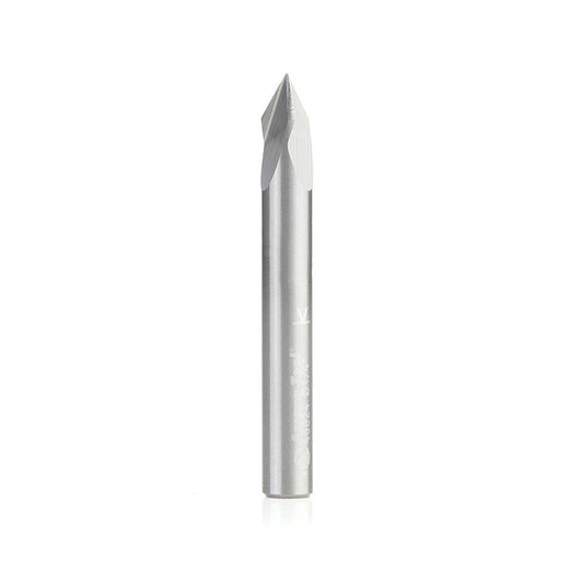 Amana Tool - 45624 - 60D V GROOVE 3FL 1/4"Dx1/4"SHK