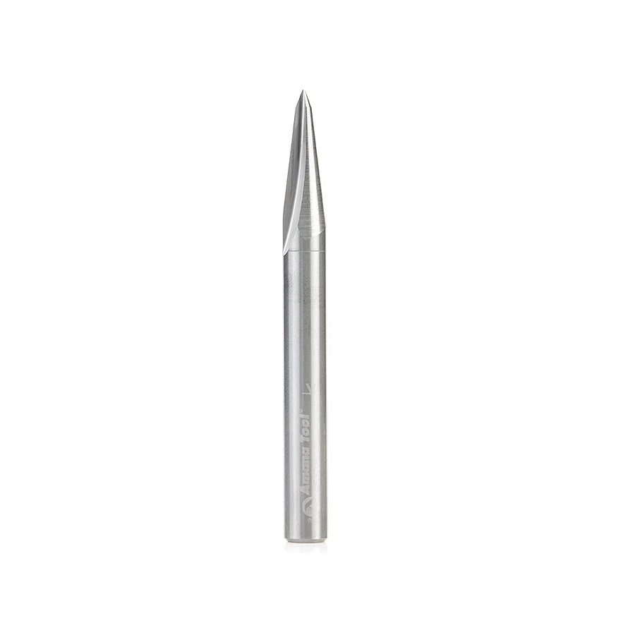 Amana Tool - 45628 - 3/32"TIP 15D ENGRAVING 1/4"DIA