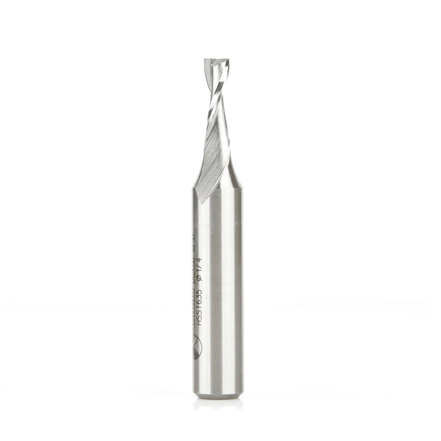 Amana Tool - HSS1635 - HSS 2FL 1/4"x1/2"x3-1/4" UPCUT