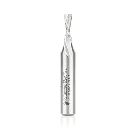 Amana Tool - HSS1654 - HSS 2FL 1/4"x1/2x3-1/4"DOWNCUT