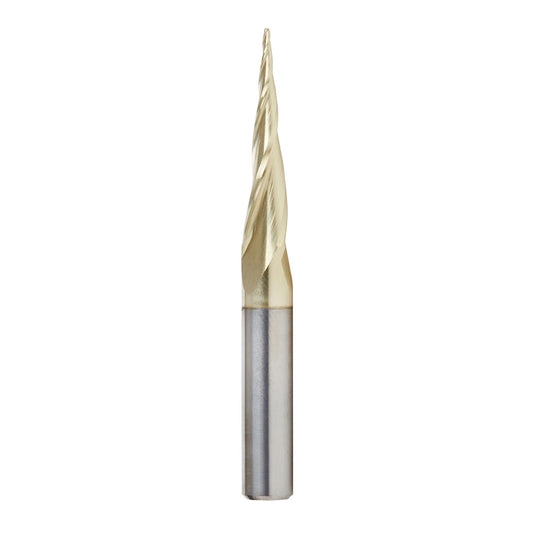 Amana Tool - 46280-S - 1/32 SC TAPERED BALL END ZrN