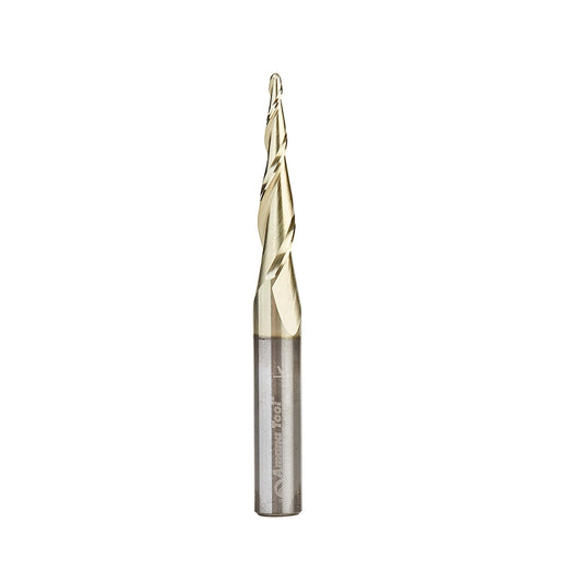 Amana Tool - 46252-S - 1/16 CARVING 3D TAPERD BALLNOS