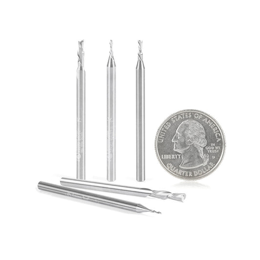 Amana Tool - AMS-126 - 5 PCS DOWNCUT INLAY SET
