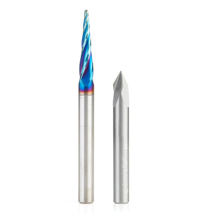 Amana Tool - AMS-192 - 2 PC 3D & 60D V GROOVE PACK