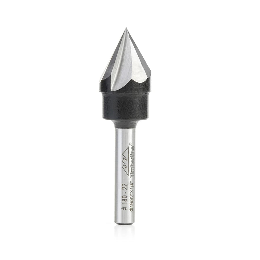 Amana Tool - 180-22 - TIMBERLINE V GROOVE ENGRAVING