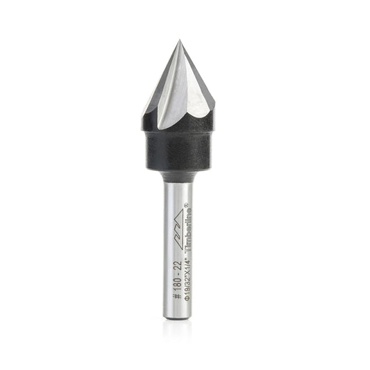 Amana Tool - 180-22 - TIMBERLINE V GROOVE ENGRAVING