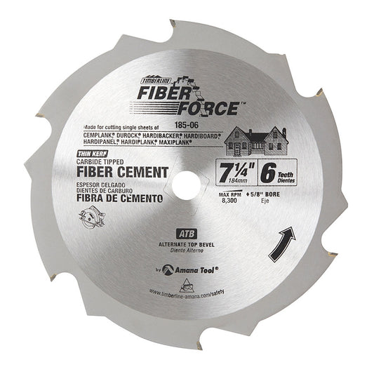 Amana Tool - 185-06 - FIBERFORCE 7-1/4"X 6 TEETH