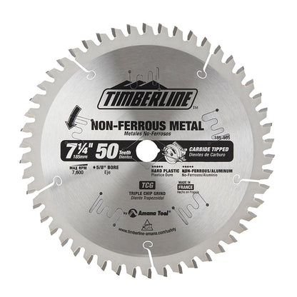 Amana Tool - 185-505 - TIMBRLIN 7-1/4X50T TCG 5/8 BOR