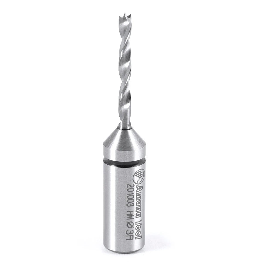 Amana Tool - 201003 - 3MM BRAD POINT SC R/H 57MM LNG
