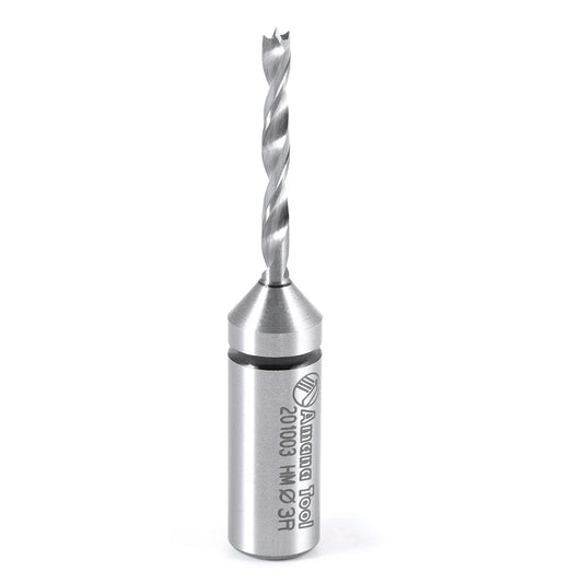Amana Tool - 201003 - 3MM BRAD POINT SC R/H 57MM LNG