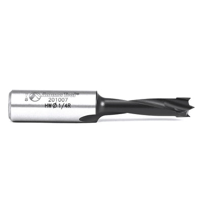 Amana Tool - 201007 - 1/4" BRAD POINT R/H 57MM LONG.
