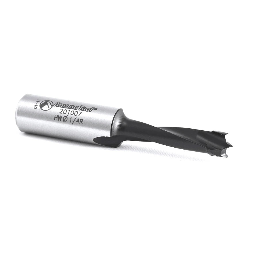 Amana Tool - 201007 - 1/4" BRAD POINT R/H 57MM LONG.