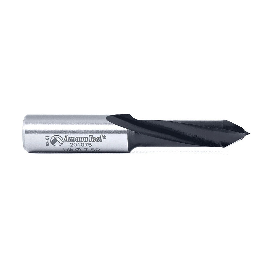 Amana Tool - 201075 - 7.5MM BRAD POINT R/H 57MM LONG