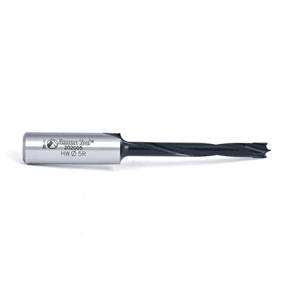 Amana Tool - 202005 - 5MM BRAD POINT R/H 77MM LONG.