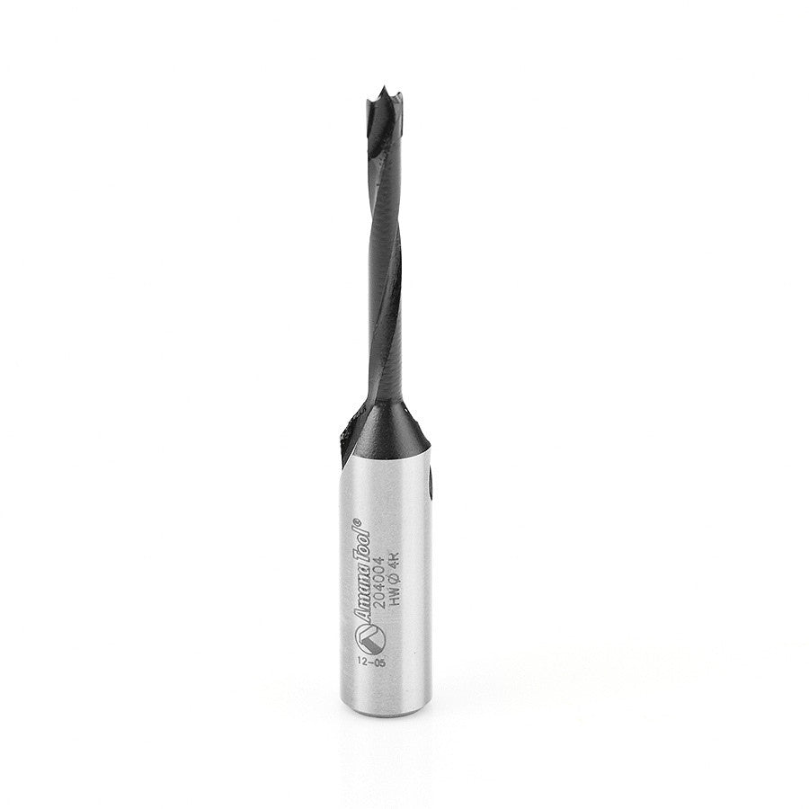Amana Tool - 204004 - 4MM BRAD POINT R/H 70MM LONG.