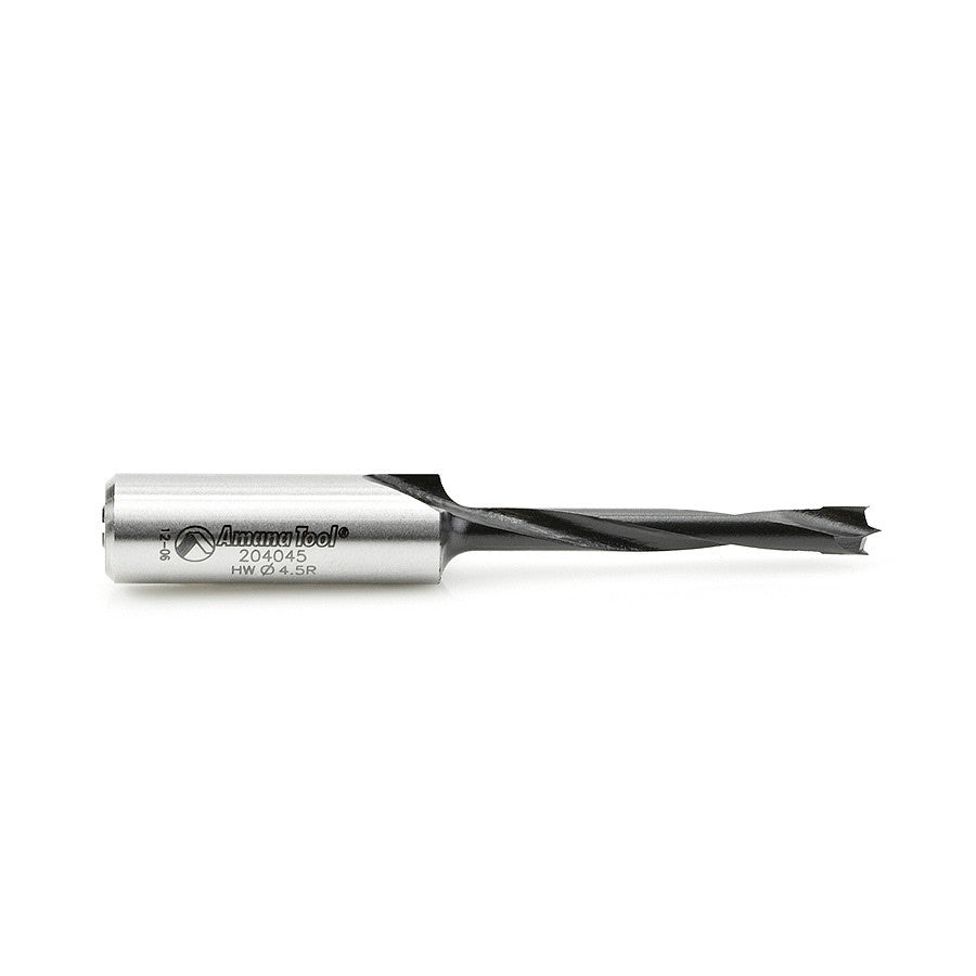 Amana Tool - 204045 - 4.5MM BRAD POINT R/H 70MM LONG