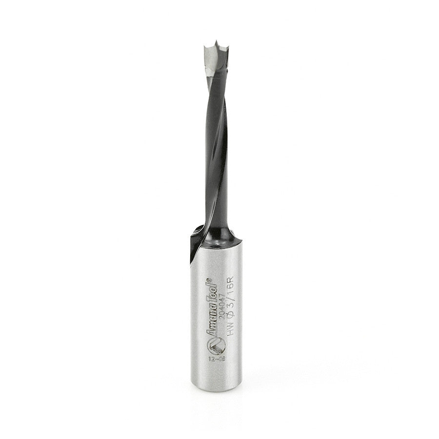 Amana Tool - 204047 - 3/16" BRAD POINT R/H 70MM LONG