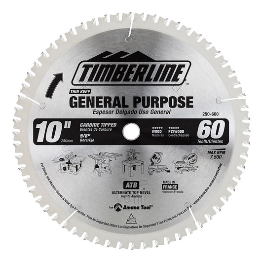 Amana Tool - 250-600 - TIMBERLINE 10"X60T A.T.B