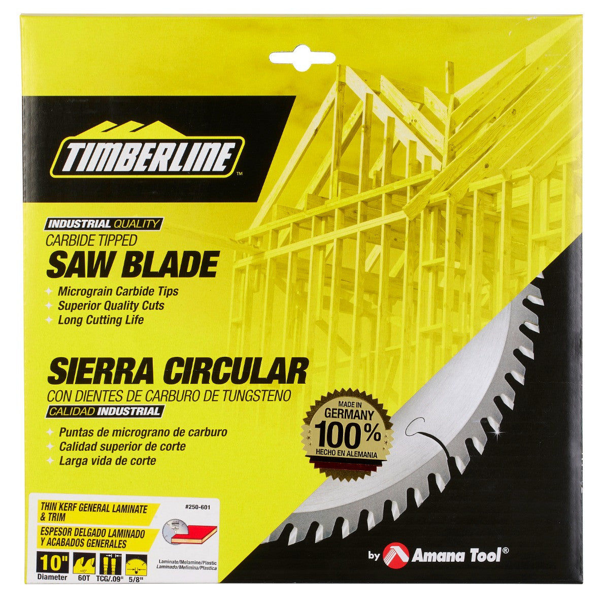 Amana Tool - 250-601 - TIMBERLINE 10"X60T T.C.G