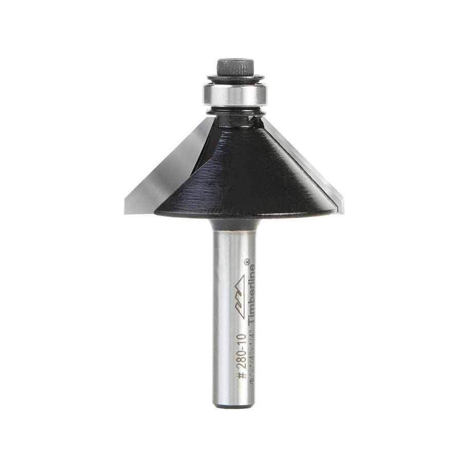 Amana Tool - 280-10 - TIMBERLINE CHAMFER BIT 1/4 SHK