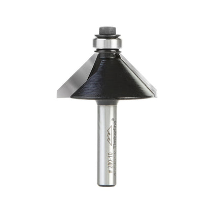 Amana Tool - 280-10 - TIMBERLINE CHAMFER BIT 1/4 SHK