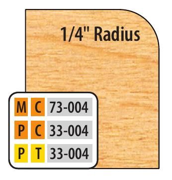 FREEBORN - MC-73-004 - CARBIDE EXTENDED CORNER ROUND CUTTER Shaper Cutter